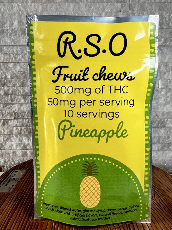 Pineapple RSO Gummies